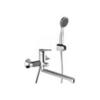 Bravat Eco F6111147C-LB Смеситель для ванны с душевым набором