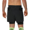 Mizuno ER 5.5 2 in 1 Short беговые шорты мужские черные - 4