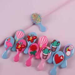 Расчёска массажная, 11 × 6 см, цвет МИКС