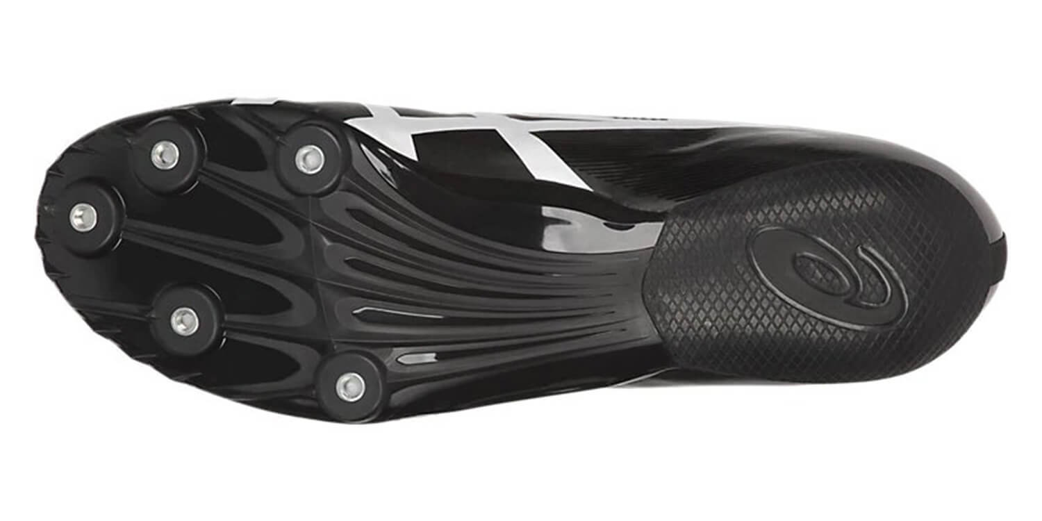 Asics Hyper Sprint 7 легкоатлетические шиповки для спринта черные - 2