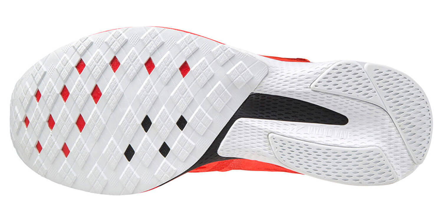 Mizuno Wave Aero 19 кроссовки для бега мужские красные - 2