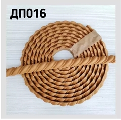 ДП016 Декор из древесной пульпы. Погонаж. Молдинг жгут двойной