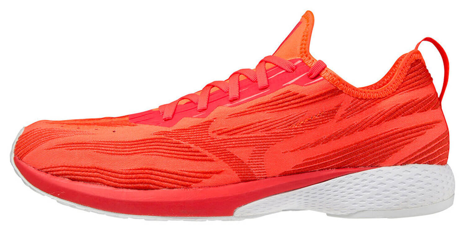 Mizuno Wave Aero 19 кроссовки для бега мужские красные - 5