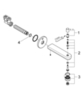 GROHE Eurosmart Cosmopolitan 13262000 Излив для ванны настенный с переключателем