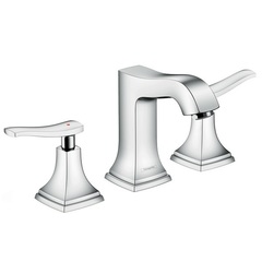 Hansgrohe Metropol Classic 31330000 Смеситель для раковины двухвентильный на 3 отверстия с донным клапаном фото