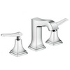 Hansgrohe Metropol Classic 31330000 Смеситель для раковины двухвентильный на 3 отверстия с донным клапаном