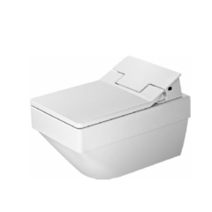 Duravit Vero Pure 2525592000 Унитаз подвесной 570 мм, смыв верт.,Durafix incl,HY, цвет белый фото