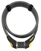 Картинка замок велосипедный OnGuard Akita 185cm x 10mm - 1