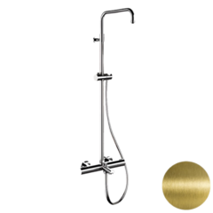 Remer Elegance EQ34ASSDVO Душевая система термостатическая, цвет: латунь состаренная фото
