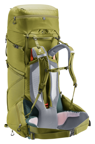 Картинка рюкзак туристический Deuter Aircontact Core 70+10 Cactus/Ivy - 10