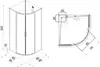 Aquanet Passion EVO 267259 Душевая кабина 90x90