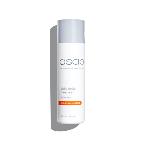 Asap Daily facial cleanser, 200 ml / Очищающее молочко с гликолевой кислотой для ежедневного применения
