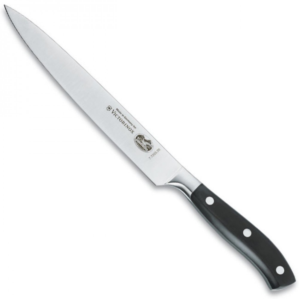 Нож кухонный универсальный Victorinox Grand Matre Carving Knife, сталь X55CrMo14, рукоять Polypropylene