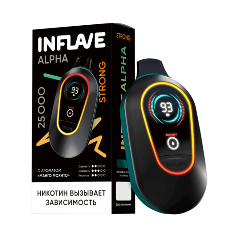 INFLAVE ALPHA 25000 STRONG - Манго Мохито