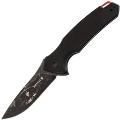Фото Складной нож Mr.Blade Hellcat Mini LE Ghost blackwash, сталь VG-10, рукоять Black G10