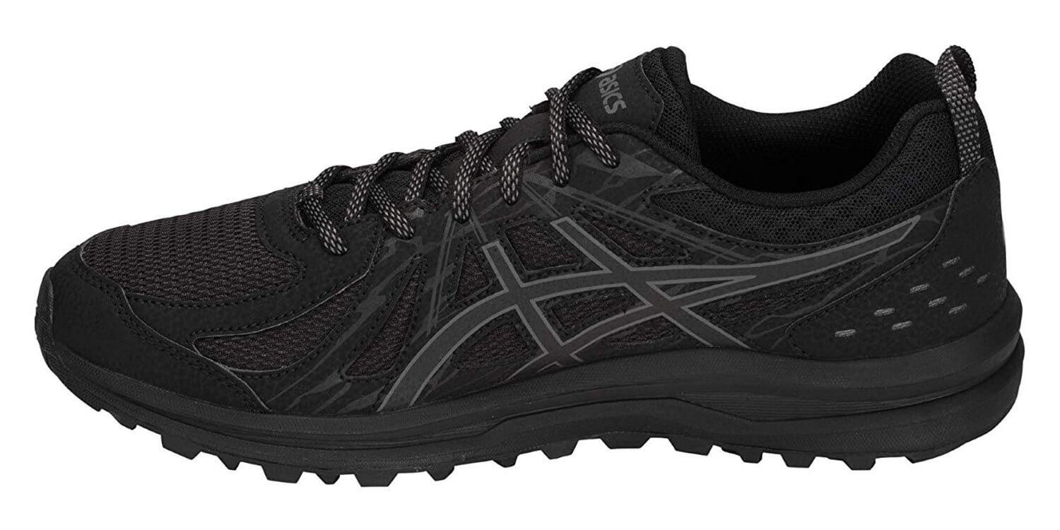 Asics Frequent Trail мужские беговые кроссовки черные - 5