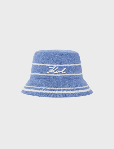 Панама KARL LAGERFELD K/Signature Logo Bucket Hat