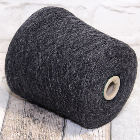 Шетланд 100% KNOLL SUPERSOFT 11,5/1 темно-серый меланж