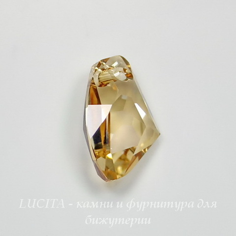 6656 Подвеска Сваровски Galactic Vertical Crystal Golden Shadow (19 мм) ()