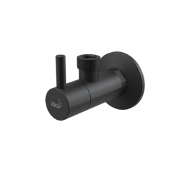 Alcaplast ARV003-BLACK Угловой вентиль с фильтром 1/2
