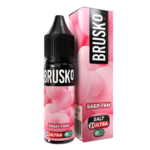 Жидкость BRUSKO Salt (Chubby) 2% ULTRA 35 ml - Бабл-Гам