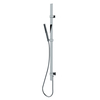 Bossini Apice D48088.030 Душевая штанга FLAT из латуни 110 см..,душевая лейка ,шланг Cromolux 150 см, цвет хром