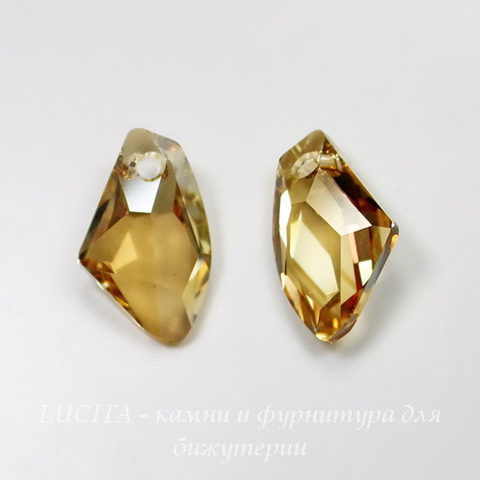 6656 Подвеска Сваровски Galactic Vertical Crystal Golden Shadow (19 мм) ()