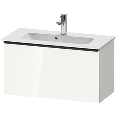 Duravit D-Neo DE426902222 Тумбочка подвесная, Compact 440x810x372, 1 ящик, цвет: белый высокоглянцевый фото