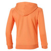 ASICS GIRLS ZIP HOODIE JR толстовка для девочки оранжевая - 1