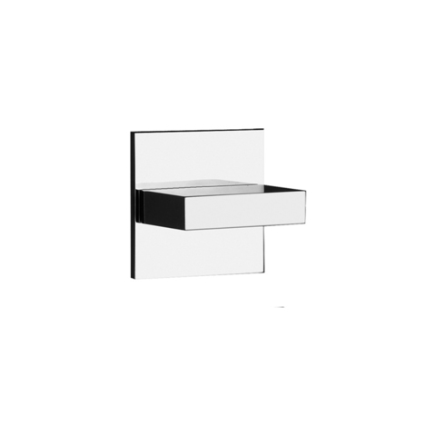 Gessi Rettangolo 43264#031 Встраиваемый запорный вентиль для термостатического смесителя, подключение на 3/4” (внешняя часть), цвет: хром