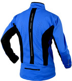 Утеплённый лыжный костюм 905 Victory Code Dynamic A3 Blue с лямками мужской
