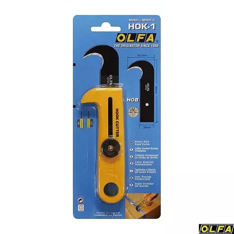 OLFA с лезвием-крюком, нож (OL-HOK-1)