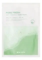MIZON Глубокоочищающая пузырьковая тканевая маска для лица - PORE FRESH DEEP CLEANSING BUBBLE MASK ,25г