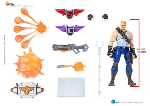 Фигурка Билл Райзер из игры Contra Operation Galuga 1/12