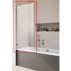 Radaway PNJ II 10101070-01-01 Шторка на борт ванны 70х150 см фото
