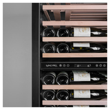 Винный шкаф MEYVEL MV98-KBT3 (Slim) 318 л 595х550х1792 мм черный
