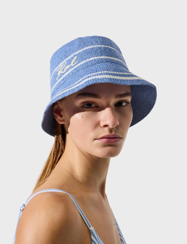 Панама KARL LAGERFELD K/Signature Logo Bucket Hat