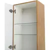 BelBagno DUE-1500-2A-SC-RN-P DUE Шкаф подвесной с двумя распашными дверцами с доводчиками, с двумя полками, универсальный, Rovere Nature, 400x300x1500