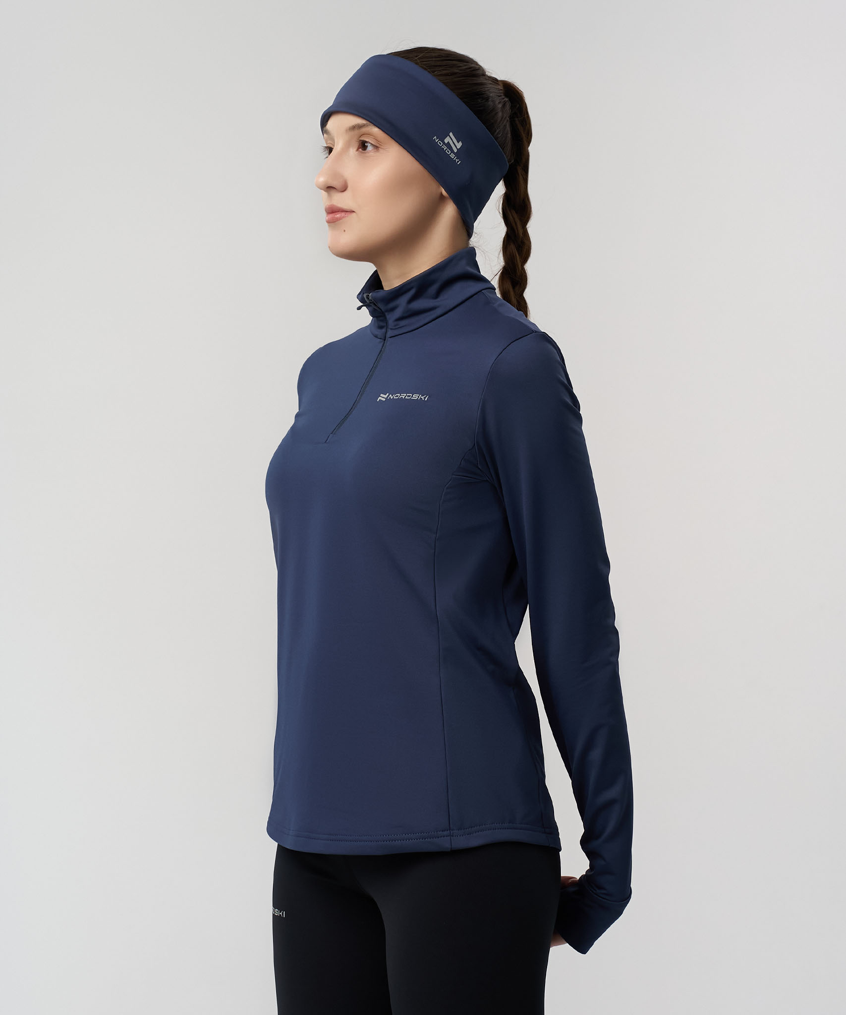 Женский утепленный лонгслив Nordski Warm 2.0 titan - 3