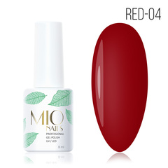 MIO гель лак RED № 04- 8 мл