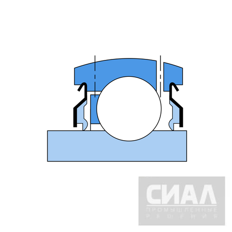 Подшипник типа Y SKF (E2.YAR 208-2F) 40х80х49,2