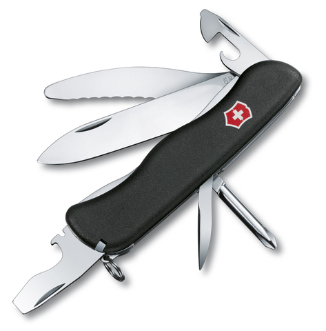 Нож складной Victorinox Parachutist, 111 mm, Black (0.8473.3)