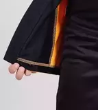 Детский утеплённый лыжный разминочный костюм Nordski Jr. Base Orange/Black