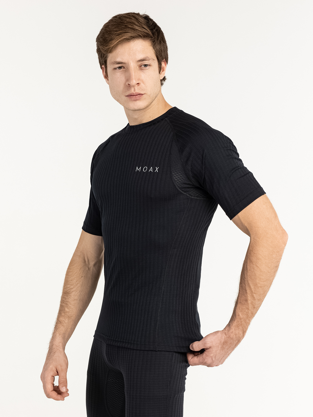 Мужской комплект спортивного термобелья Moax Active Pro black - 4