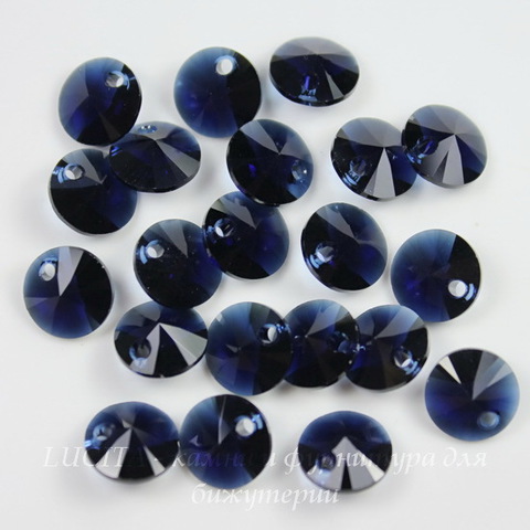 6428 Подвеска - Rivoli  Сваровски Dark Indigo (8 мм) ()
