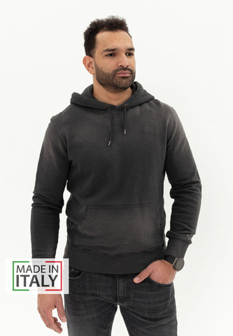 Худи Bowery NYC Fleece Spray Pirate Black