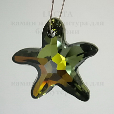 6721 Подвеска Сваровски Морская Звезда Crystal Tabac (28 мм) ()