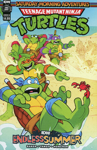 IDW Endless Summer Teenage Mutant Ninja Turtles Saturday Morning Adventures #1 (Cover B)