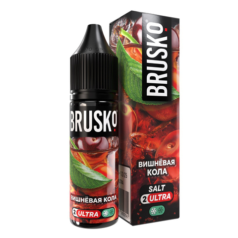 Жидкость BRUSKO Salt (Chubby) 2% ULTRA 35 ml - Вишневая кола