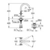 GROHE Atrio 21044AL3 Смеситель для раковины-чаши